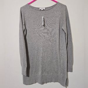 Gray Long Sleeve Sweater